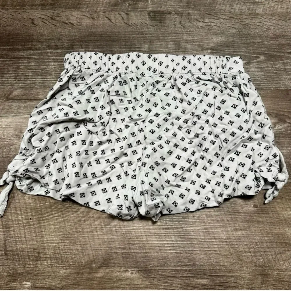 Free People Printed Sheila Pull On Shorts Size Small